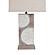 San Dollar Coastal Sea Shell Table Lamps w/USB Charging Port (Set of 2) - Natural by Lineage Collections