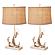 Anchor Rope Coastal Table Lamp (Set of 2) - White by Lineage Collections
