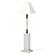 63'' Coastal Shutter Floor Lamp - White by Lineage Collections