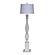 63'' Classic Coastal Floor Lamp - White by Lineage Collections