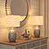 Ceramic Sea Shell Coastal Table Lamp (Set of 2) - White & Blue by Lineage Collections