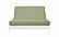 Samantha Fern Chenille Texture Futon Cover by Prestige