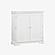 Sealy San Sebastian White Twin Murphy Cabinet Bed by Night & Day Furniture