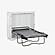 Sealy San Sebastian White Twin Murphy Cabinet Bed by Night & Day Furniture