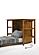 Siesta Black Walnut Twin Desk Murphy Cabinet by Night & Day Furniture
