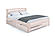 Sofia Eco Beige Platform Bed - Beech Wood with Hand-Rubbed Oil Finish by Comfort Pure