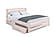 Sofia Eco Beige Platform Bed - Beech Wood with Hand-Rubbed Oil Finish by Comfort Pure