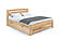 Sofia Eco Natural Platform Bed - Chemical Free w/Hand-Rubbed Oil Finish by Comfort Pure