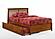 Solstice Cherry Platform Bed by Night & Day Furniture