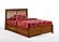 Solstice Cherry Platform Bed by Night & Day Furniture
