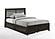 Solstice Dark Chocolate Platform Bed by Night & Day Furniture