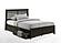 Solstice Dark Chocolate Platform Bed by Night & Day Furniture