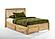 Solstice Natural Platform Bed by Night & Day Furniture
