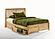 Solstice Natural Platform Bed by Night & Day Furniture