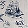 Stella Ivory/Navy Coast Area Rug by KAS Rugs