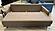 Sting Sofa Bed Queen Sleeper Coffe (Brown) with Storage by Prestige Furnishings