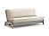 Futon Frame - Full Size - Dillon Gray Wall Hugger by Strata Furniture