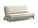 Futon Frame - Queen Size - Dillon Gray Wall Hugger by Strata Furniture