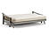 Futon Frame - Full Size - Pagoda Gray Wall Hugger by Strata Furniture