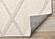 Sully Cream Beige Broken Lattice Design Rug by Kalora