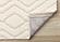 Sully Cream Beige Diamond Tile Design Rug by Kalora
