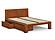 Japanese Tatami Bed Frame - Grooved Headboard by Prestige
