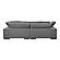 [NYC Deal] Plunge Sectional Anthracite by Moe's Home Collection