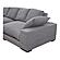 [NYC Deal] Plunge Sectional Anthracite by Moe's Home Collection