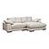 Plunge Sectional Sahara by Moe's Home Collection