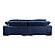 Plunge Sectional Navy by Moe's Home Collection