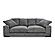 Plunge Sofa Charcoal by Moe's Home Collection