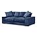 Plunge Sofa Navy by Moe's Home Collection