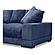 Plunge Sofa Navy by Moe's Home Collection