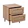 Carmen Cane Nightstand by TOV Furniture