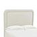 Briella Cream Velvet Bed in King by TOV Furniture