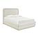 Briella Cream Velvet Bed in Queen by TOV Furniture