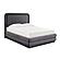Briella Dark Gray Velvet Bed in Full by TOV Furniture