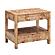 Brandyss Natural Burl Nightstand by TOV Furniture