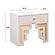 Suzie Cream & Rattan Nightstand by TOV Furniture