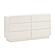 Sagura Cream 6-Drawer Dresser by TOV Furniture