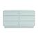 Sagura Blue 6-Drawer Dresser by TOV Furniture