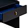 Collins Black Lacquer Nightstand by TOV Furniture