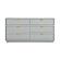 Julieta Grey 6 Drawer Dresser by TOV Furniture
