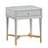 Julieta Grey Nightstand by TOV Furniture