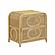 Tina Natural Rattan Nightstand by TOV Furniture