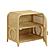 Tina Natural Rattan Nightstand by TOV Furniture