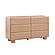 Tammy Taupe 6-Drawer Dresser by TOV Furniture