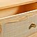 Grappa Natural Wood & Rattan Wavy Dresser by TOV Furniture
