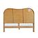 Grappa Natural Wood & Rattan Queen Bed by TOV Furniture