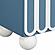 Tori Motif Blue Nightstand by TOV Furniture